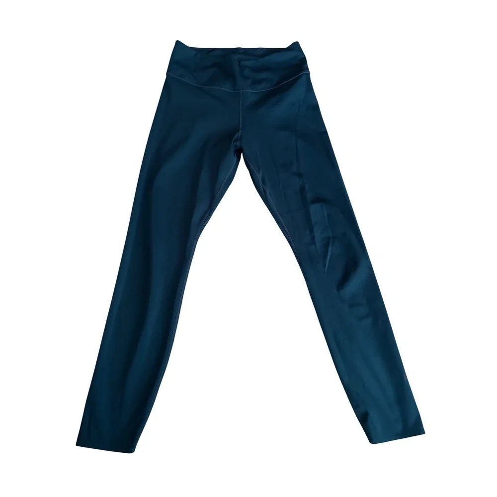 Nike One Womens 7/8 Tights Teal Blue High Rise Leggings BQ9994-432 Size M